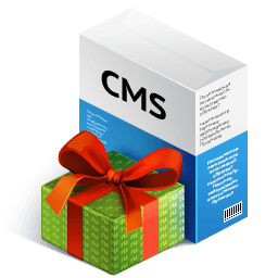 Подарки при покупке CMS